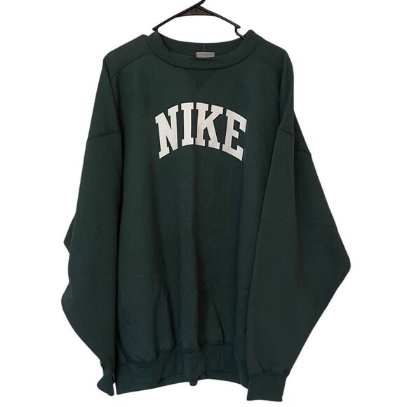 Nike Other - NWT Nike Men’s Crewneck Sweatshirt Size XXL Y2K 2006 Deadstock Green White